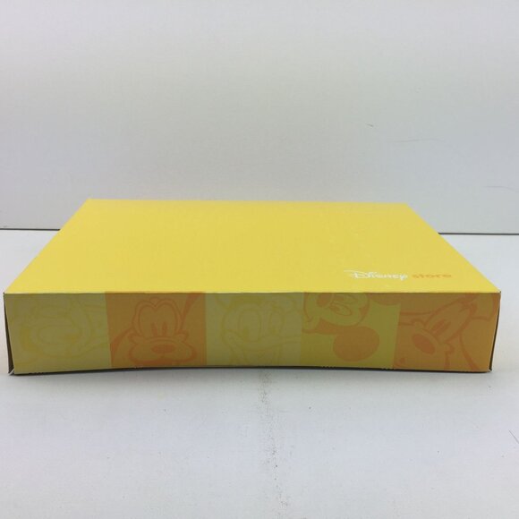 Vintage 90s Disney Store Mickey Pluto Donald Goofy Yellow Shopping Gift Box - Picture 7 of 10